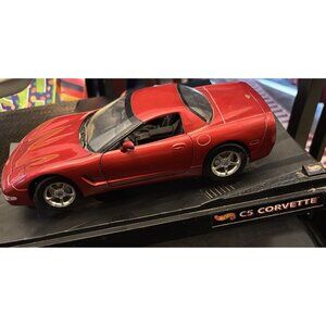Hot Wheels C5 Chevrolet Corvette Custom Candy Red Paint